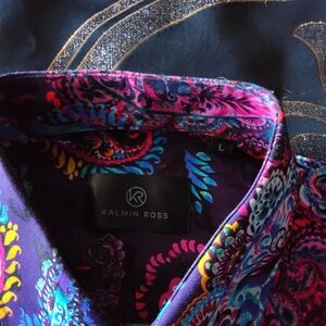 Vibrant Paisley Casual Shirt